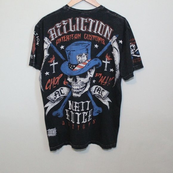 Affliction Customs Matt Hotch T-Shirt H10924 - Picture 2 of 11
